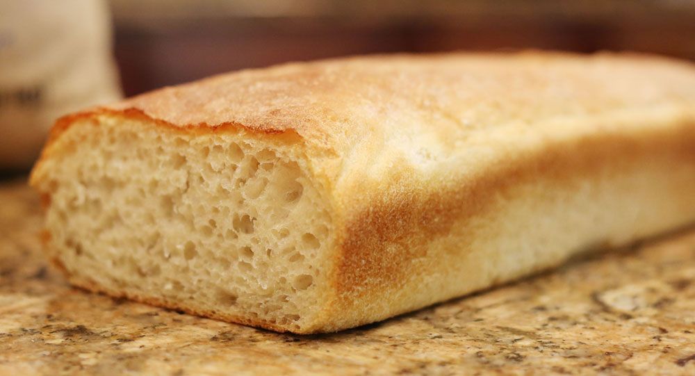 A loaf of bread baked by Baker Paul